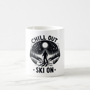 Chill out Ski on on Kaffeetasse