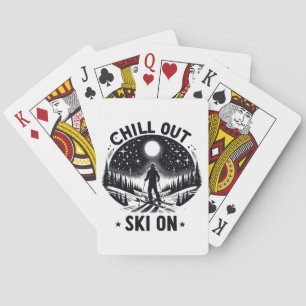Chill out Ski on Spielkarten