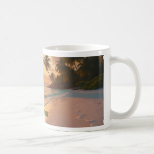 Chill Out Tasse mit Sonnenaufgang - Friedliche Sip