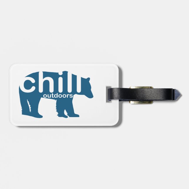 Chill Outdoorbär Gepäckanhänger (Rückseite horizontal)