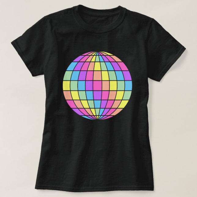 CHILL-PASTELL-DISCOBALL-HEMD T-Shirt (Design vorne)