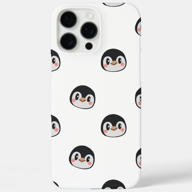Chill Penguin Niedlich & Cool iPhone / iPad Gehäus Case-Mate iPhone Hülle (Rückseite)