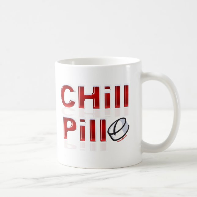 Chill Pill Funny PMS Kaffeetasse (Rechts)