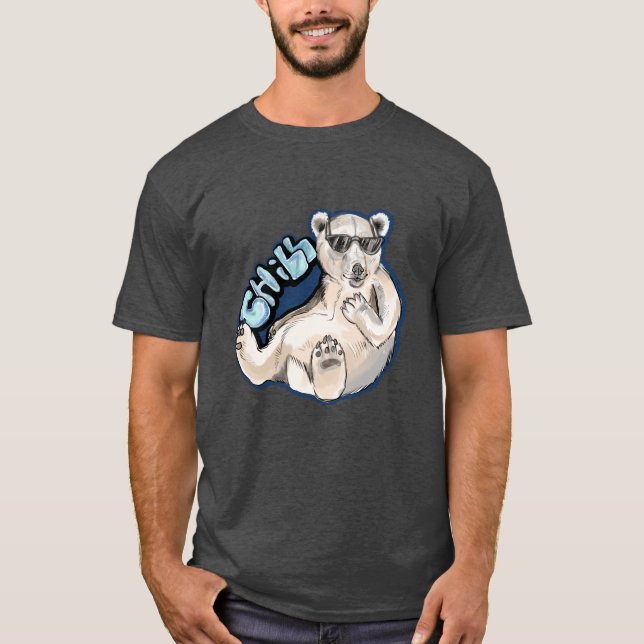 Chill Polar Bear T-Shirt (Vorderseite)