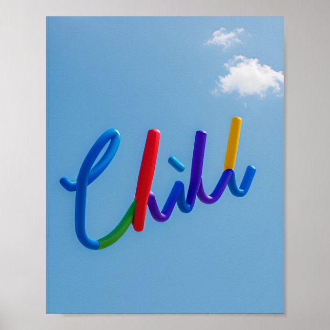 Chill Poster (Vorne)