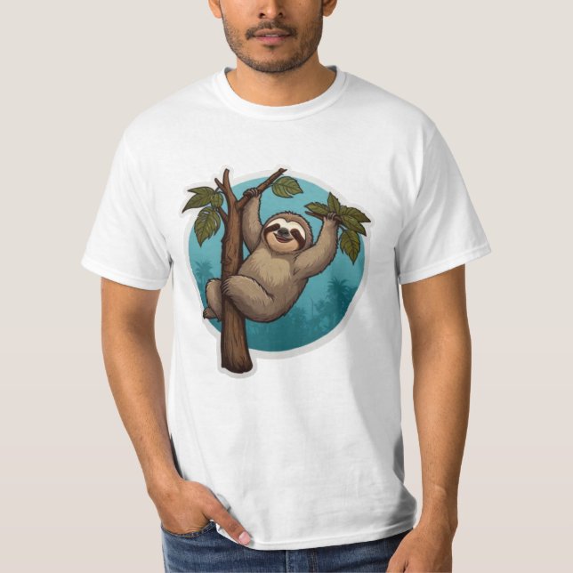 Chill Sloth T-Shirt (Vorderseite)