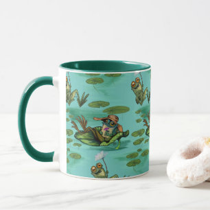 Chill Summer Frogs Tasse