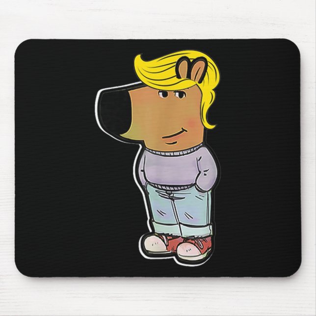 Chill Trump Meme Funny Chill Typ Meme Mousepad (Vorne)