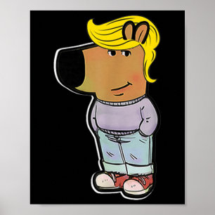 Chill Trump Meme Funny Chill Typ Meme Poster