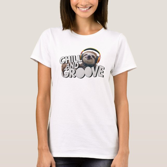 Chill und Groove T-Shirt (Vorderseite)