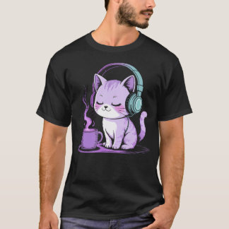 Chill Vibes Katze Mit T-Shirt