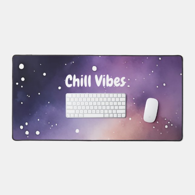 Chill Vibes Keyboard Pad Schreibtischunterlage (Tastatur & Maus)