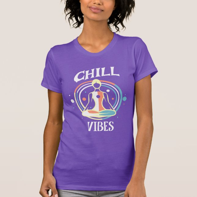 Chill Vibes | Meditation T-Shirt (Vorderseite)