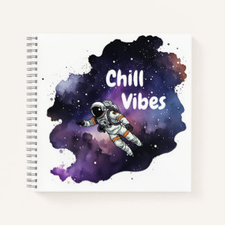 Chill Vibes Spiral Notebook Notizbuch