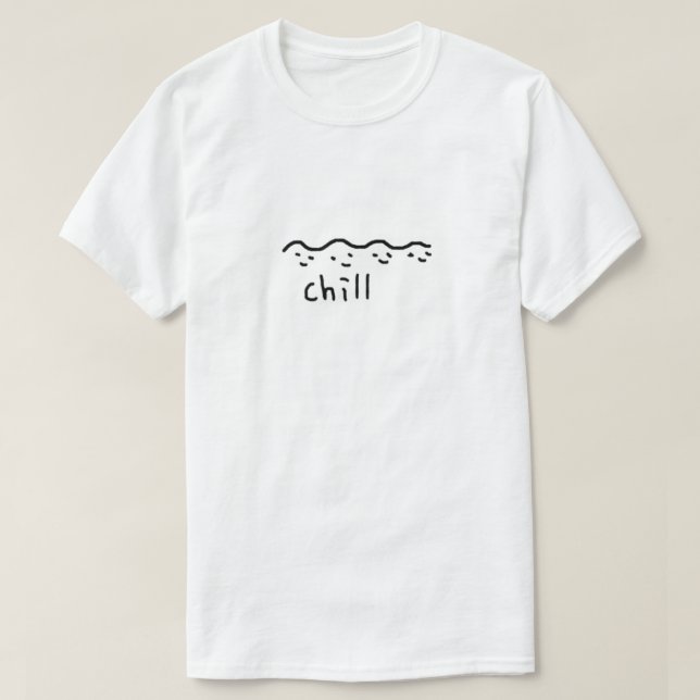 chill wave T-Shirt (Design vorne)