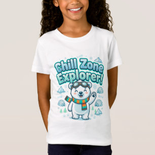 Chill Zone Explorer Süße Eisbär T-Shirt Kinder