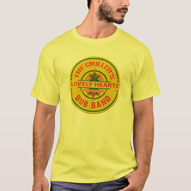 Chilldub Yellow T-Shirt (Vorderseite)