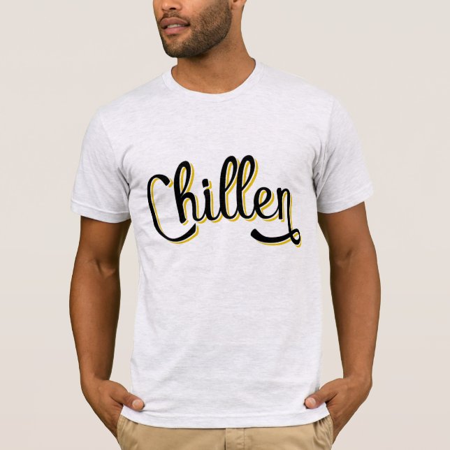 Chillen German Deutschland Slang T-Shirt (Vorderseite)
