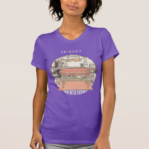 Chillen mit FRIENDS™ Cartoon T-Shirt