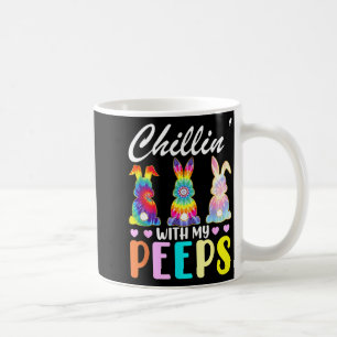 Chillen mit meinem Tie-Dye-Kaninchen-Oster-T-Shirt Kaffeetasse