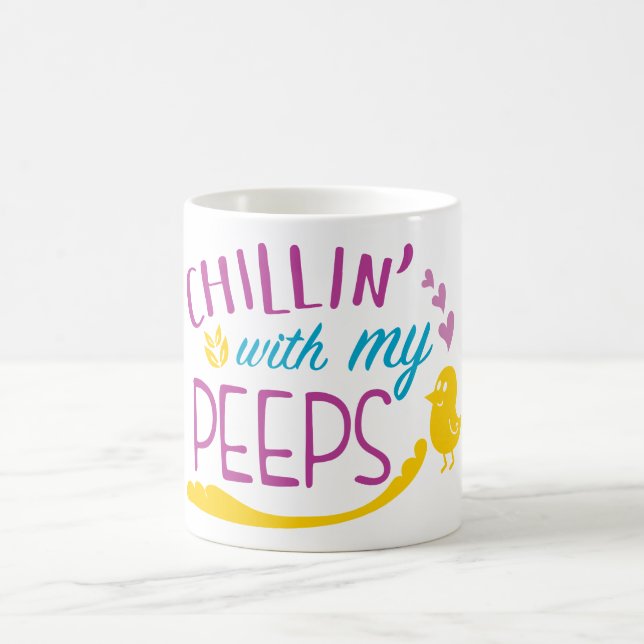 Chillen mit meinen Blicken Tasse (Mittel)