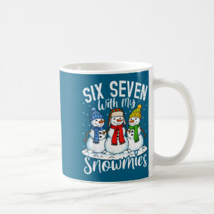 Chillen mit meinen Schneefreunden Lustiger Schneem Kaffeetasse