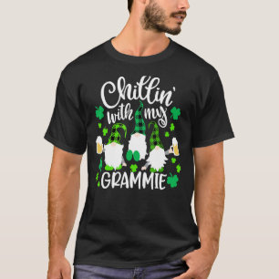 Chillen mit meiner Oma St Patricks Day Gnome Gar T-Shirt