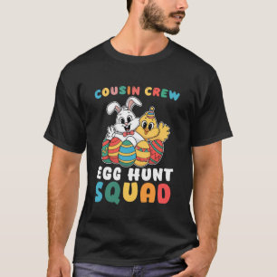 Chillen mit meiner Oster-Crew Ei-Mannschaft Hase L T-Shirt