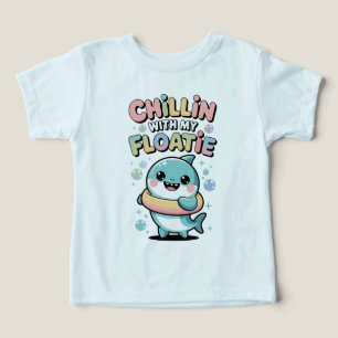 Chillen mit meiner Schwimmhilfe Hai-Baby