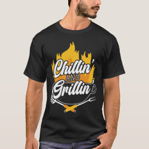 Chillen Und Grillen Bbq Grillmaster Byrbecue T-Shirt