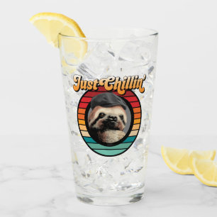 Chillendes Faultier Glas
