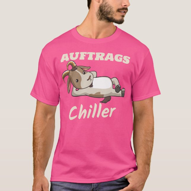 Chiller Goat Goat Billy Goat T-Shirt (Vorderseite)