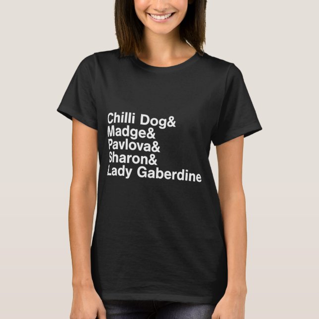 Chilli mit vielen Namen T-Shirt (Vorderseite)