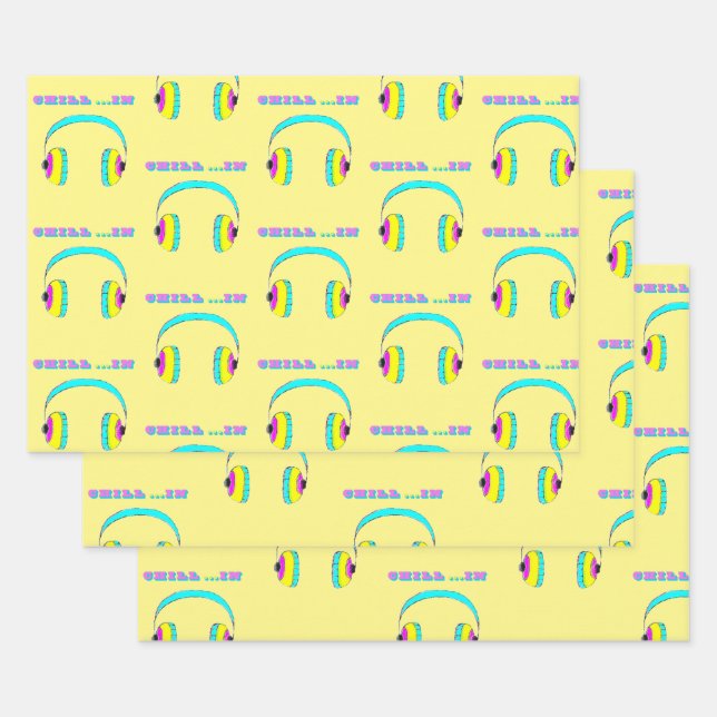 Chillin Geschenkpapier Set (Set)