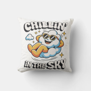 Chillin' in Sky Decorative Cloud Pillow Kissen