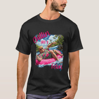 Chillin like a Felon Funny Trump Shirt Summer Trum