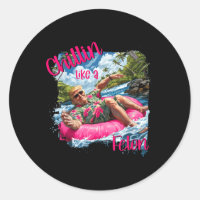 Chillin like a Felon Funny Trump Shirt Summer Trum