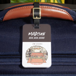 Chillin' mit FRIENDS™ Cartoon Gepäckanhänger