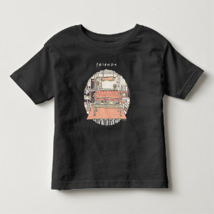 Chillin' mit FRIENDS™ Cartoon Kleinkind T-shirt