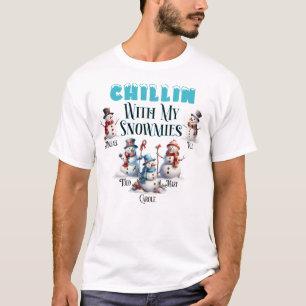 Chillin' mit meinem Snowmies Weihnachtsfest - Perf T-Shirt