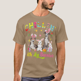 Chillin' mit meinen Bunnies Niedliche Bunny Whippe T-Shirt