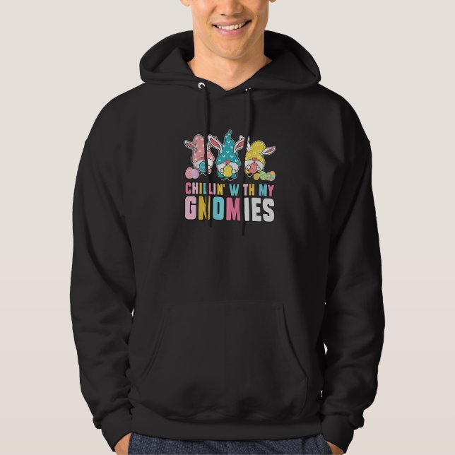 Chillin' mit meinen Gnomen-Ostern Hoodie (Vorderseite)