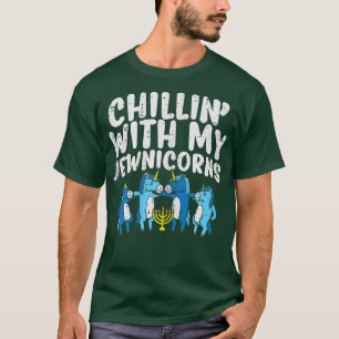 Chillin mit meinen jüdischen Hörnern Niedlich Hanu T-Shirt