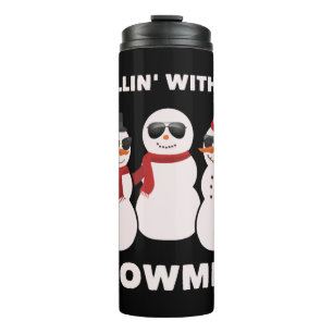Chillin' mit meinen Schneemassen Thermosbecher