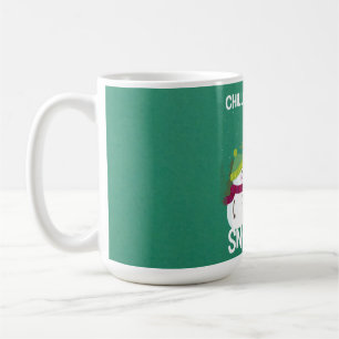 Chillin' mit meinen Snowmies Xmas Snowman Kaffeetasse