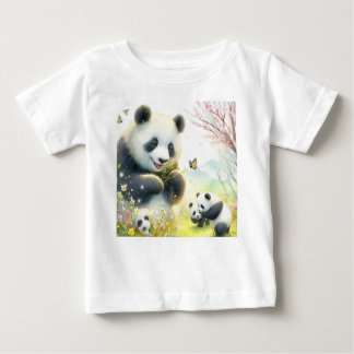 Chillin" mit Pandas Baby T-shirt