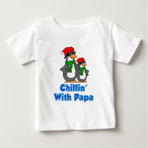 Chillin mit Papa Baby T-shirt