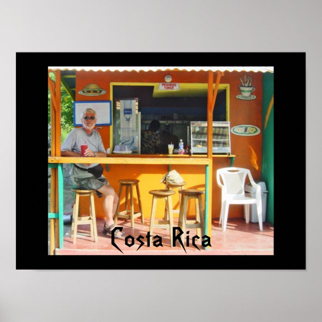 Chillin' Out in Costa Rica Poster (Vorne)