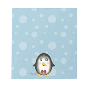 Chillin' Penguin Notepad Notizblock