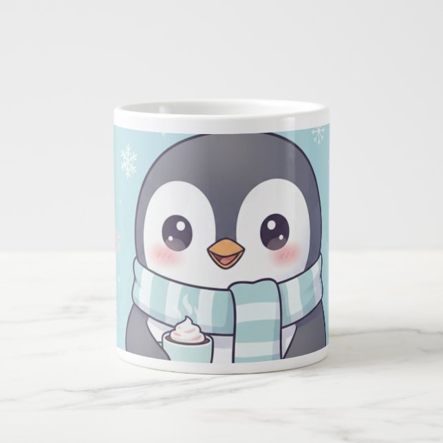 Chillin Penguin Spezial-Mug Jumbo-Tasse (Vorderseite)